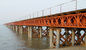 Prefabricated Compact Bailey Bridge / Portable Steel Bridge Light Weight